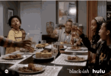 Dinner Blackish GIF - Dinner Blackish Cheers GIFs