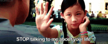 Stop Stop Talking To Me About Life GIF - Stop Stop Talking To Me About Life GIFs