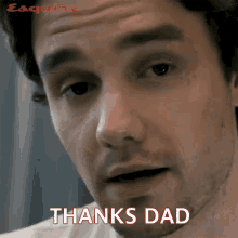 Thanks Dad Liam Payne GIF - Thanks Dad Liam Payne Esquire GIFs