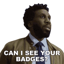 can i see your badges jay dipersia the good fight can you show your badges can you display your badges