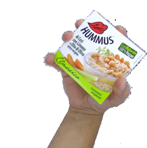 Love Hummus Hand Sticker