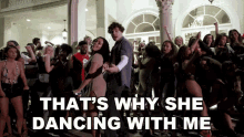 Thats Why She Dancing With Me Jack Harlow GIF - Thats Why She Dancing With Me Jack Harlow Warsaw Song GIFs
