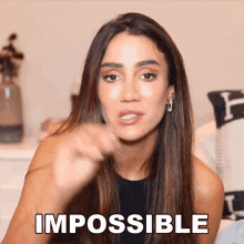 Impossible Tamara Kalinic GIF - Impossible Tamara Kalinic Out Of The Question GIFs