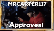 Mrcarter117 Carter Approves GIF - Mrcarter117 Carter Approves Omletarcade GIFs