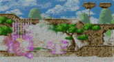 a video game scene with numbers written in chinese