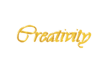 creative creativity text art