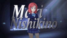 Maki Nishikino Rap Battle GIF - Maki Nishikino Rap Battle Title Card GIFs