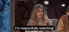 Respectfully Watching GIF - Respectfully Watching Ashley Johnson GIFs