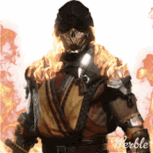 Ready To Die Fire GIF - Ready To Die Fire Mortal Kombat GIFs