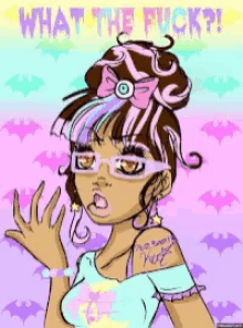 Pastel Goth GIF - Pastel Goth What The GIFs