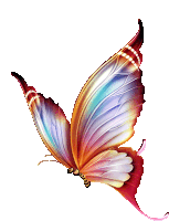 Butterfly Iridescent Sticker - Butterfly Iridescent Wings Stickers