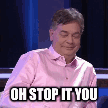 Oh Stop It You Tv GIF - Oh Stop It You Tv Interview GIFs