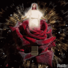 Jesus Rose GIF - Jesus Rose Glory To God GIFs