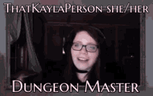 that kayla person scratticus academy dungeon master hands up