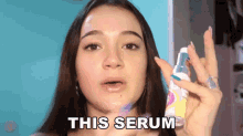 This Serum Fiona Frills GIF - This Serum Fiona Frills Fiona Frills Vlogs GIFs