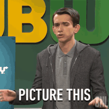 Picture This Saturday Night Live GIF - Picture This Saturday Night Live Just Think GIFs