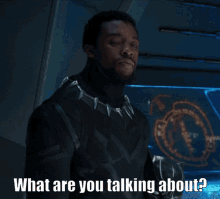 What Are You Talking About Tchalla GIF