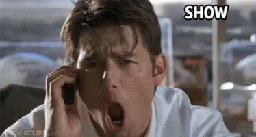 Jerry Maguire Show Me The Money GIF - Jerry Maguire Show Me The Money Tom Cruise GIFs