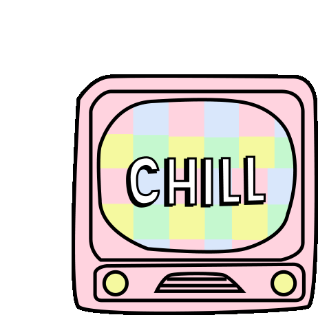 Chill Tv Sticker - Chill Tv Watching Tv Stickers