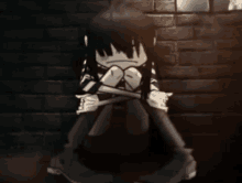 Noodle Scared GIF - Noodle Scared Gorillaz GIFs