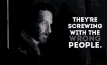 Theyre Screwing With The Wrong People Twd GIF - Theyre Screwing With The Wrong People Twd The Walking Dead GIFs