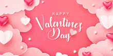 Happy Valentine'S Day Greeting Card GIF - Happy Valentine'S Day Greeting Card Clouds GIFs