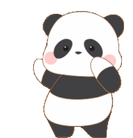 Panda Gifs Sticker - Panda Gifs Cute Stickers