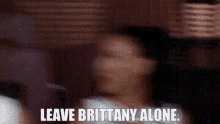 Glee Santana Lopez GIF - Glee Santana Lopez Leave Brittany Alone GIFs