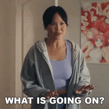 What Is Going On Sue Zen Chew GIF - What Is Going On Sue Zen Chew Wong Fu Productions GIFs
