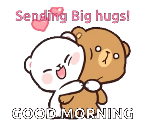 good morning hug images