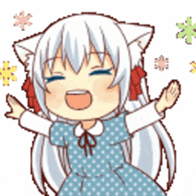 anime cute kawaii happy excited