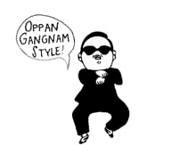 Psychic Oppan Gangnam Style GIF