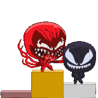 Venom Carnage Sticker - Venom Carnage Push Stickers