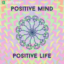 Positive Mind Positive Life Gifkaro GIF - Positive Mind Positive Life Gifkaro No To Negative Thoughts GIFs
