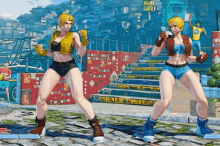Lucia Street Fighter GIF - Lucia Street Fighter Punch GIFs