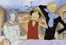 Anime One Piece GIF - Anime One Piece Cheer Up GIFs