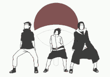 Naruto Uchiha GIF - Naruto Uchiha Dance GIFs