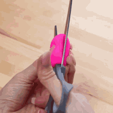 Cutting Beauty Blender GIF