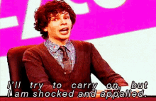 Shocked Appalled GIF - Shocked Appalled Simon Amstell GIFs