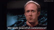 Peaceful Coexistence Star Trek GIF - Peaceful Coexistence Star Trek GIFs