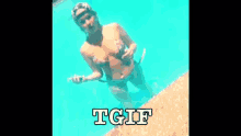 Tgif2 GIF - Tgif Pool Happy GIFs