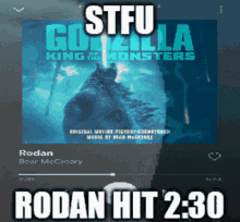 Stfu Rodan GIF - Stfu Rodan Godzilla GIFs