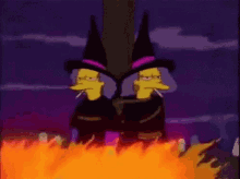 witch simpsons burnthewitch