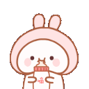 Bunny Sippy Sticker