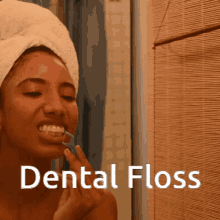 Dental Care Dental Floss GIF - Dental Care Dental Floss Flossing Teeth GIFs