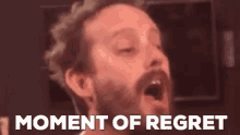 Rooster Teeth Moment Of Regret GIF - Rooster Teeth Moment Of Regret Geoff GIFs