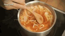 핸디쿡 김치국밥 GIF - Cook Noodle Food GIFs