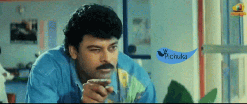 Telugu Funny GIF - Telugu Funny Pichukka - Discover & Share GIFs