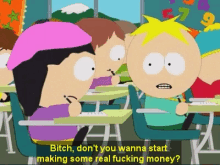 South Park Butters GIF - South Park Butters Money GIFs