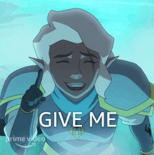 Give Me Just A Sec Pike Trickfoot GIF - Give Me Just A Sec Pike Trickfoot Ashley Johnson GIFs
